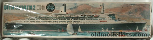 Airfix 1/600 RMS Queen Elizabeth 2 Ocean Liner, 06203-5 plastic model kit